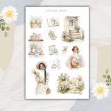 blooming easter sticker sheet bundle