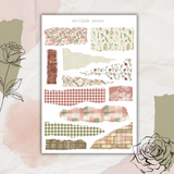rose apothecary sticker sheet bundle