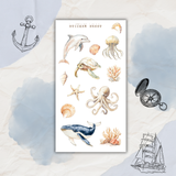 nautical sticker sheet bundle