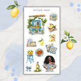 sunkissed mediterranean sticker sheet bundle