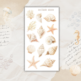 under the sea sticker sheet set