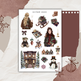 winter elegance sticker sheet bundle
