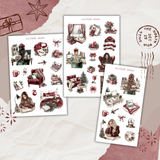 christmas planner sticker sheet bundle