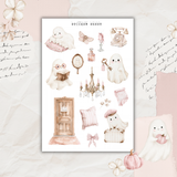 ghost room sticker sheet bundle