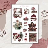 christmas planner sticker sheet bundle