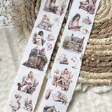 booklover pet tape, bookstore, reading and girls pet tape for journal, planner, stationery