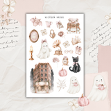 ghost room sticker sheet bundle