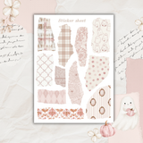 ghost room sticker sheet bundle