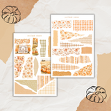pumpkin season sticker sheet bundle