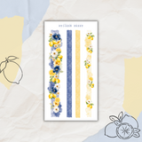 French lemon sticker sheet bundle