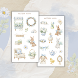 blue easter sticker sheet bundle