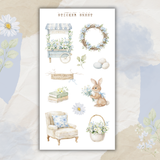 blue easter sticker sheet bundle