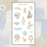 blue easter sticker sheet bundle