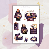 night bloom sticker sheet collection