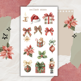 classic christmas sticker sheet bundle