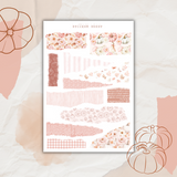 falling pretty in pink sticker sheet bundle