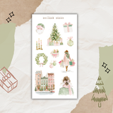 whimsical christmas sticker sheet bundle