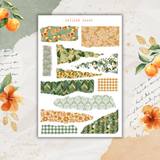 tropical luxe sticker sheet set