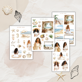 ocean breath sticker sheet bundle