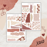 cherry in love sticker sheet bundle