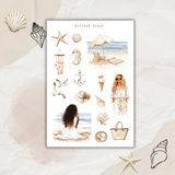 ocean breath sticker sheet bundle