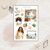 ocean breath sticker sheet bundle