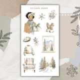 soft winter sticker sheet bundle