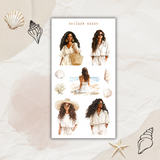 ocean breath sticker sheet bundle
