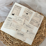 Vintage ads paper ephemera cut out pocket