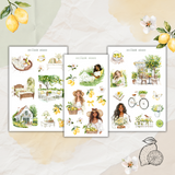 lemon break sticker sheet
