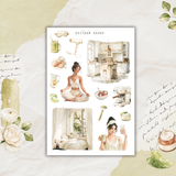 good morning sticker sheet set