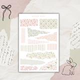 easter blush sticker sheet bundle