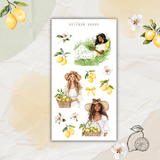 lemon break sticker sheet