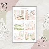 easter blush sticker sheet bundle