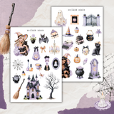witching hour sticker sheet bundle
