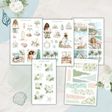 coastal serenity sticker sheet bundle