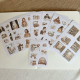 Autumn reader sticker sheet bundle