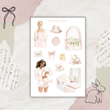 easter blush sticker sheet bundle
