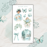 magical lake sticker sheet