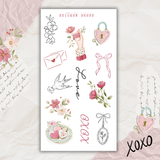 happy valentine's sticker sheet bundle