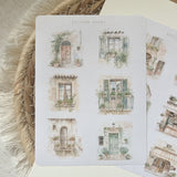 summer in Italy sticker sheet