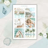 coastal serenity sticker sheet bundle