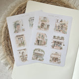 summer in Italy sticker sheet