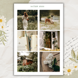 slow life picture sticker sheet set