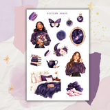 night bloom sticker sheet collection