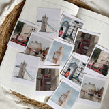 London pictures die cut sticker pocket