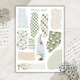 slow living sticker sheet set
