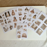 Autumn reader sticker sheet bundle
