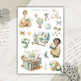 slow living sticker sheet set