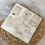 Vintage ads paper ephemera cut out pocket